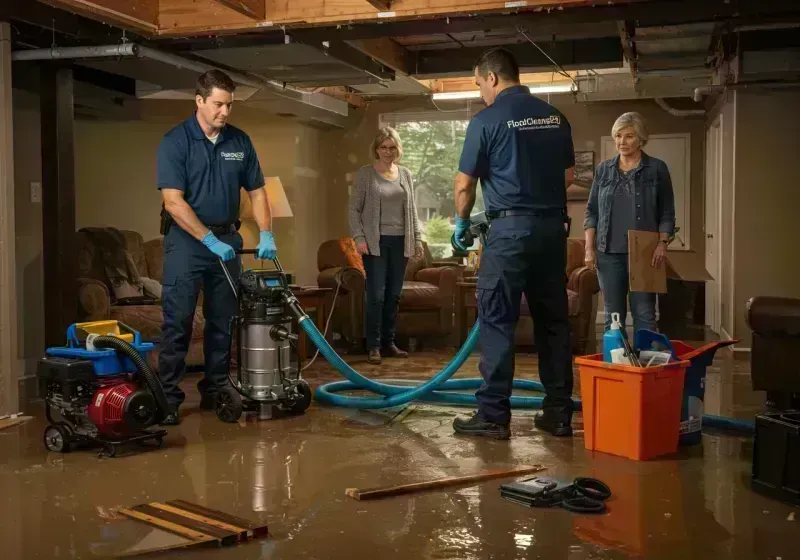 Basement Water Extraction and Removal Techniques process in Ballwin, MO