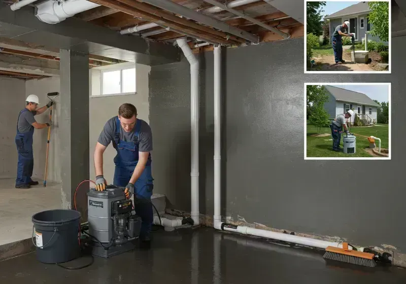 Basement Waterproofing and Flood Prevention process in Ballwin, MO